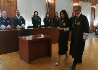 La magistrada ha sido apadrinada por el vocal del Consejo General del Poder Judicial Juan Martínez Moya